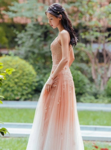 12星座专属星空渐变裙白羊座强势渐变裙双子座聪明橙色系