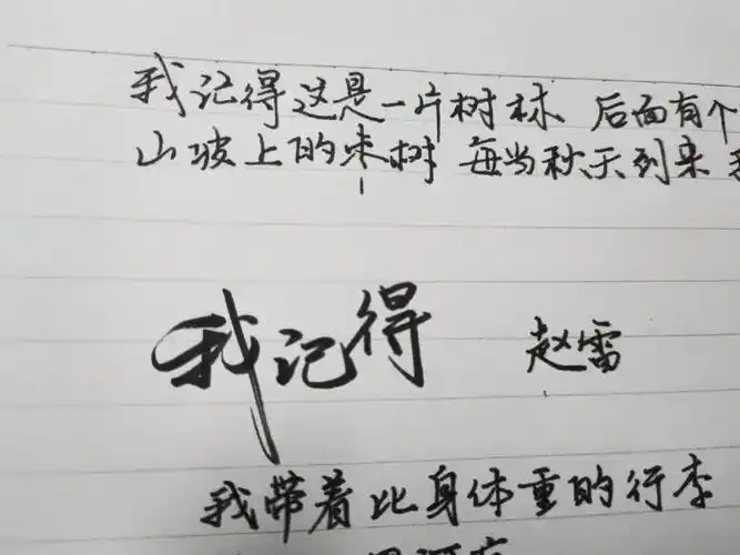 每天都在循环最开始最喜欢程艾影后来【我记得】歌词太打动人了赵雷对