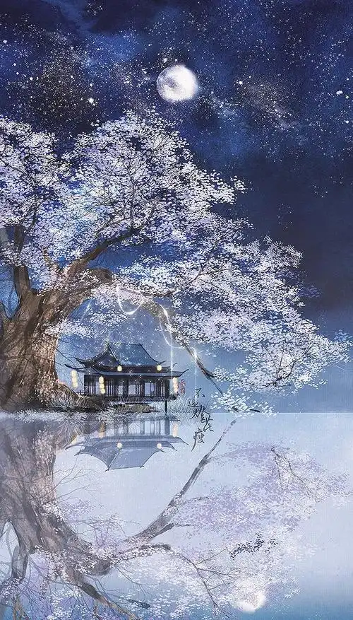 唯美的古风建筑背景壁纸