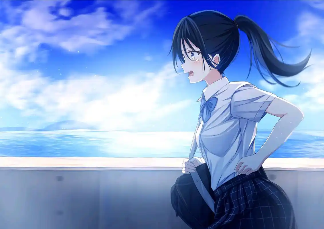 动漫人物壁纸分享——青春可爱的制服美少女