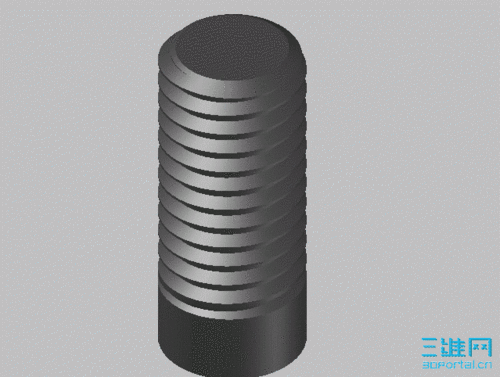 静物写生之15-外螺纹 - 『出题区』 - 三维网 - powered by discuz!