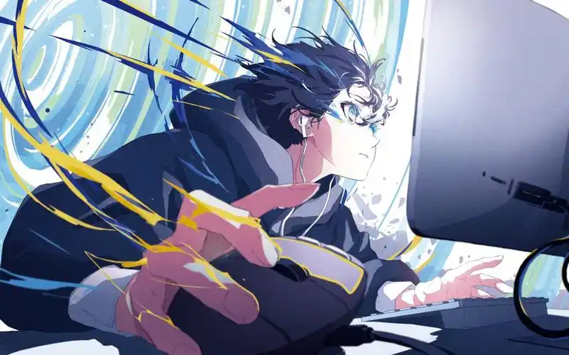 二次元动漫男生手绘图片,高清图片 - ipad壁纸