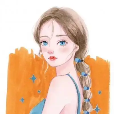 微信简单手绘头像女生 简单大方超级好看