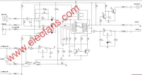 电动车充电电路图