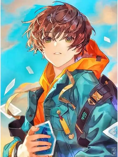 分享一组男生漫画素材