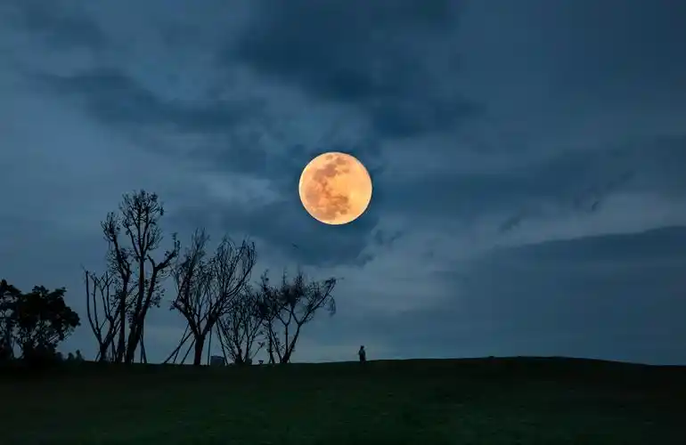 其它 【超级大月亮】 写美篇  2020年全年最大超级月亮在4月8日上演