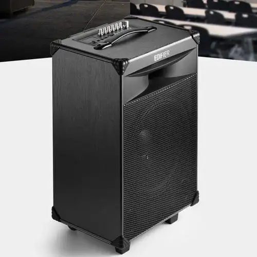 漫步者edifierpw312移动蓝牙音响广场舞k歌拉杆音箱户外便携播放器带