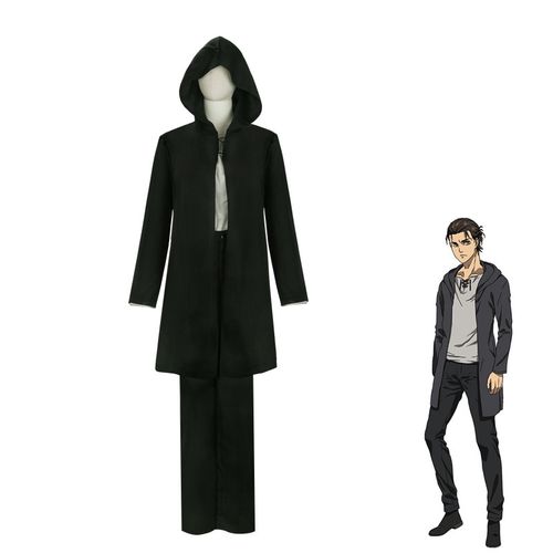 艾伦cos服进击的巨人艾伦斗篷大衣cosplay服装现货万圣节cos服