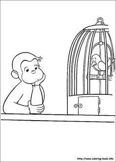 关在笼子里的小鸟怎么画简笔画