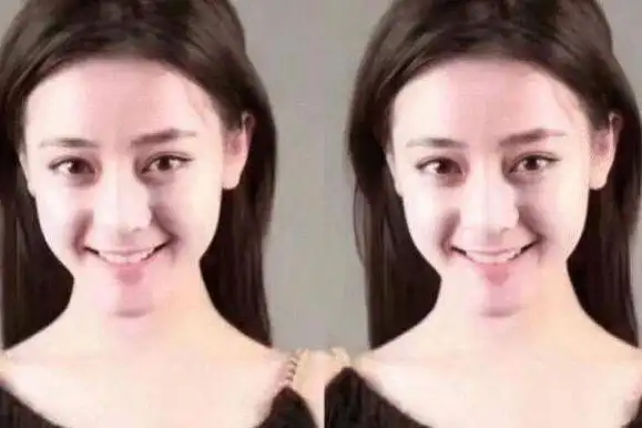 迪丽热巴出席活动造型翻车五官僵硬疑整容腹部线条流畅无赘肉