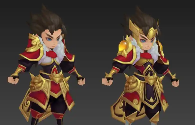 名将曲q版三国类手游角色孙策