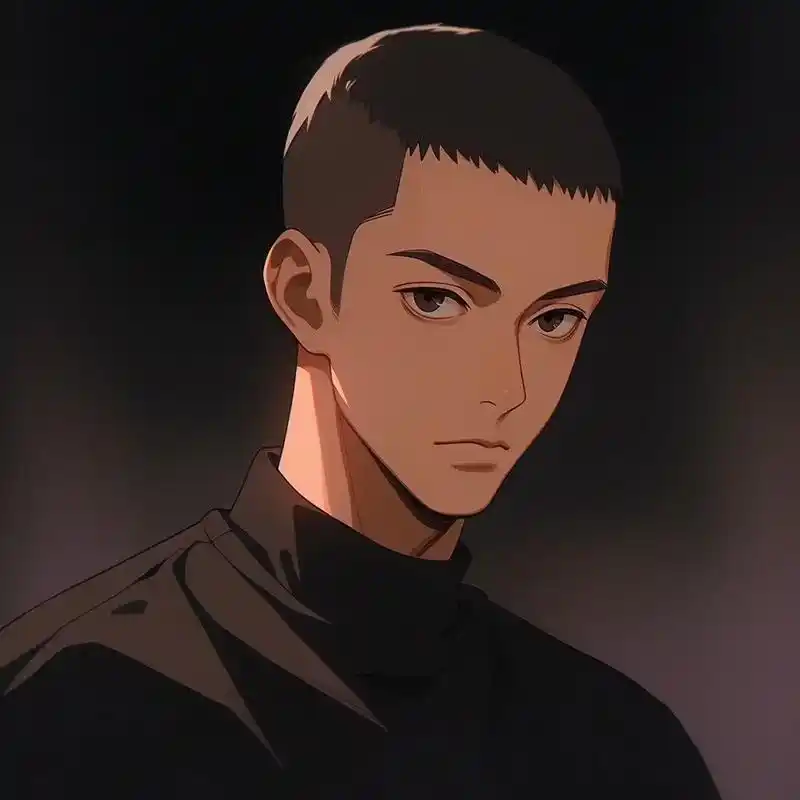 复古动漫男头.man#优质头像 #男生头像 #氛围感拉满的头 - 抖音