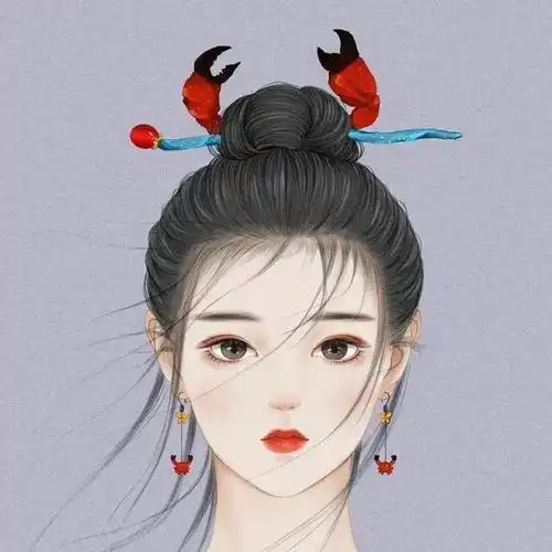 超美古风12星座十二星座系列的古风女生动漫头像