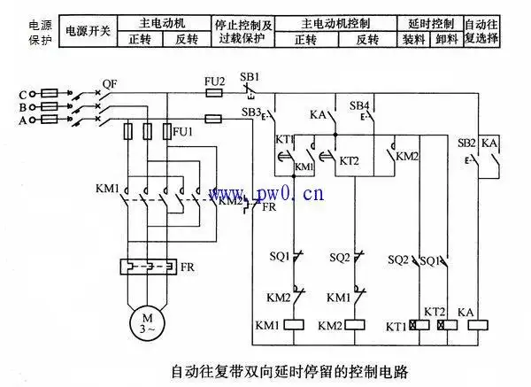 远程控制电气接线图