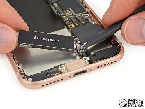 步,防水树脂密封垫下有一个隐藏螺丝 各个芯片具体如下: 红色:苹果a11