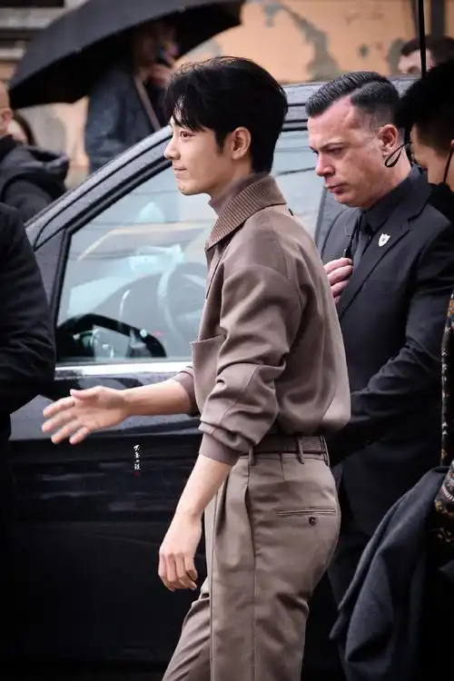 肖战米兰时装周