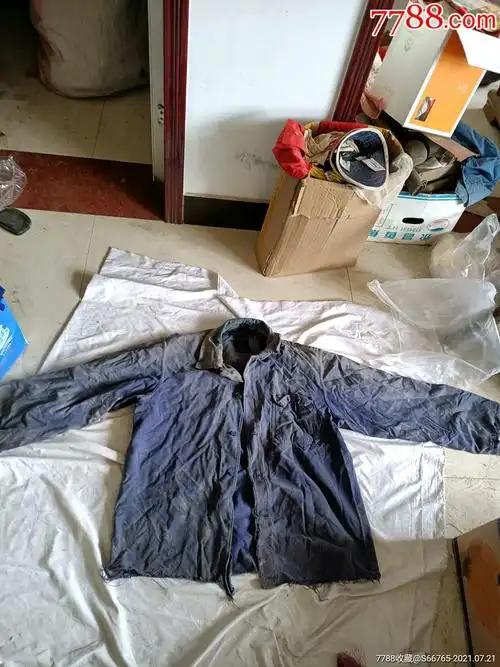 怀旧老手工补丁老粗布上衣