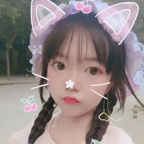 韩系 女生 欧美 半身 唯美 遮脸 镜子照 中式风 安静 可爱 卖萌 个性