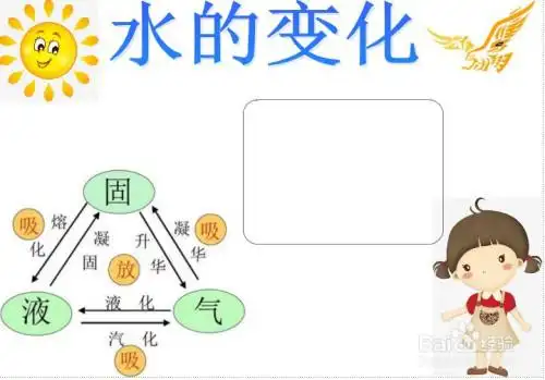 水的变化手抄报