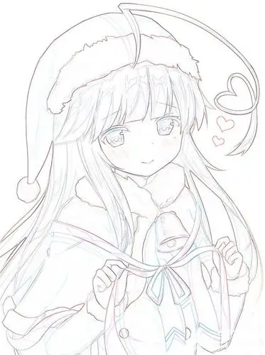 简易动漫铅笔画好看的绘画作品