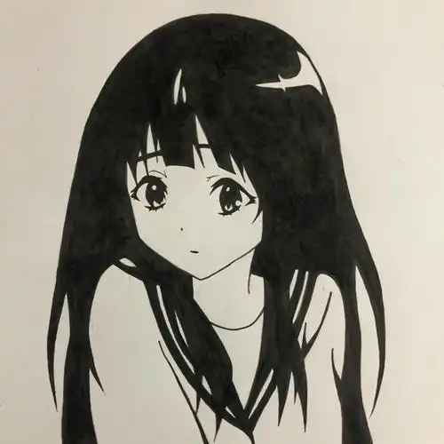 手绘漫画千反田爱瑠