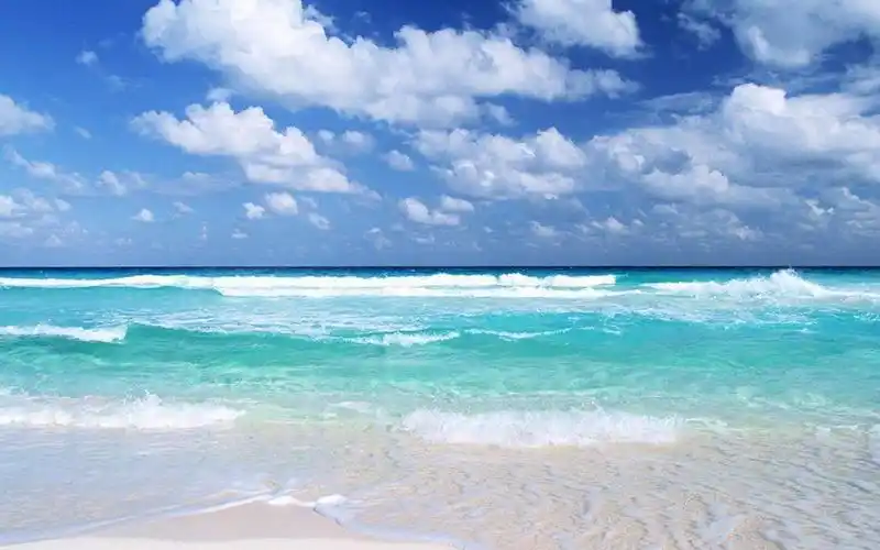 清澈的蓝色海水图片电脑壁纸高清大图预览1920x1200_风景壁纸下载_美