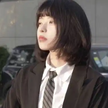 短发女生头像侧脸图片 韩系短发冷酷头像大全 - 女生头像 - 潮人个性