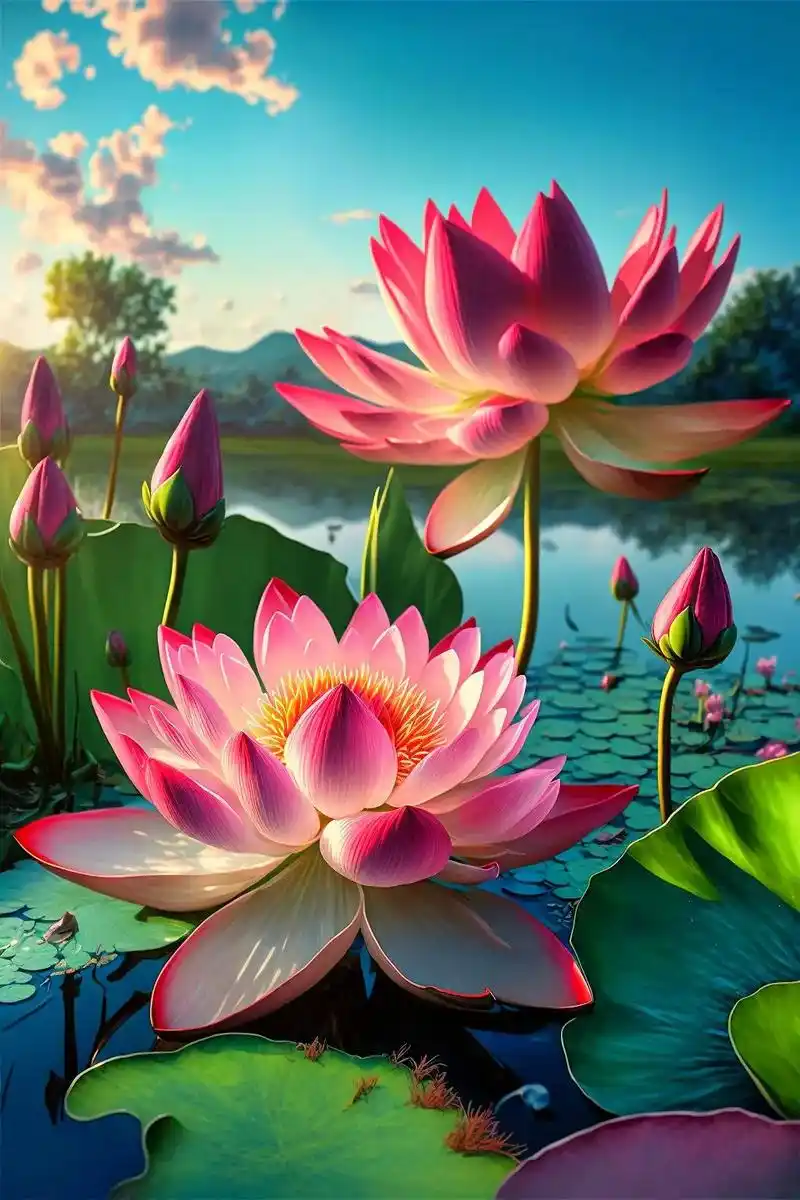 莲花,佛缘,佛光普照,吉祥如意,2023年试试这个壁纸吧