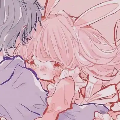 粉色系动漫情头