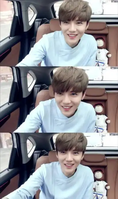 鹿晗 三格图 - 堆糖,美图壁纸兴趣社区