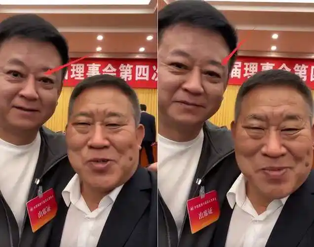 58岁朱军退休后近况曝光当场作画被众人围观脸部通红体格壮实