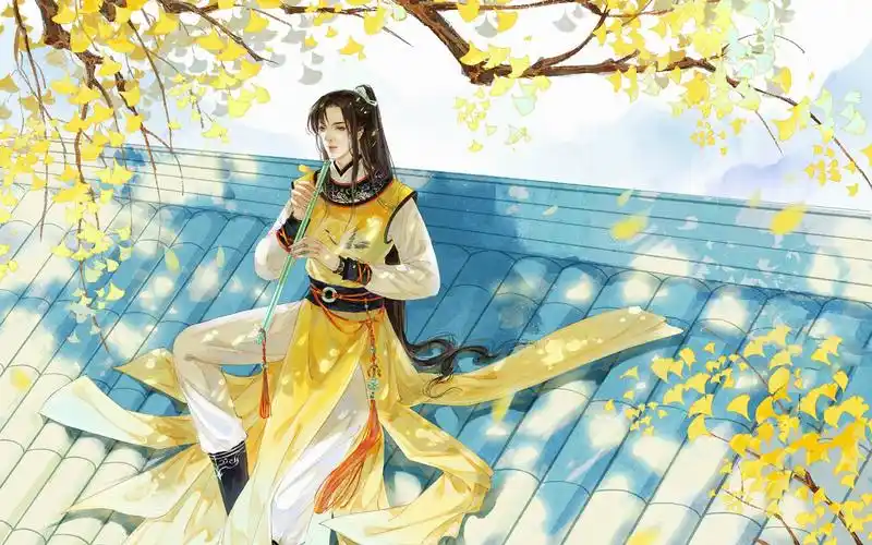 君临天下卡通古风帅哥,高清图片,电脑桌面-壁纸族