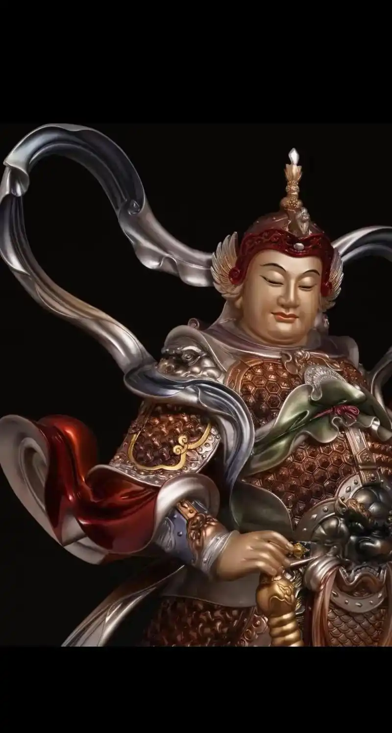 南无护法韦陀尊天菩萨.【梵呗悠扬】殊胜震撼 | 敬献护法韦陀 - 抖音