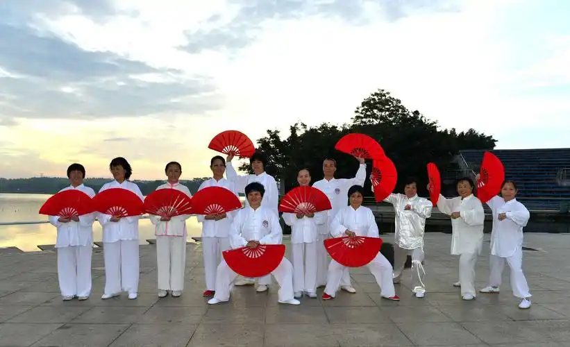 松岗太极广场辅导站2018度总结大会