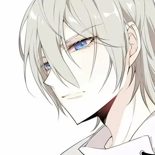 冷色系动漫男头