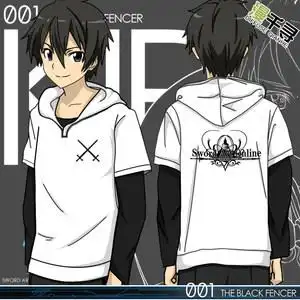 动漫卫衣男刀剑神域图片