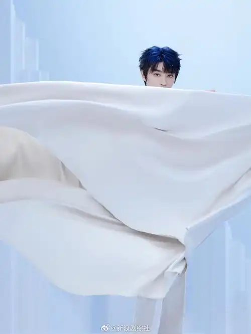王俊凯白色斗篷造型就是冰雪王子06吧