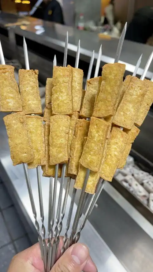 烧烤教程烤豆腐串