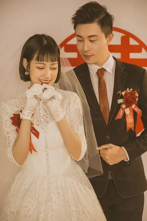 80年代婚纱老照片-清远玛谷映像婚纱摄影工作室-wed114结婚网