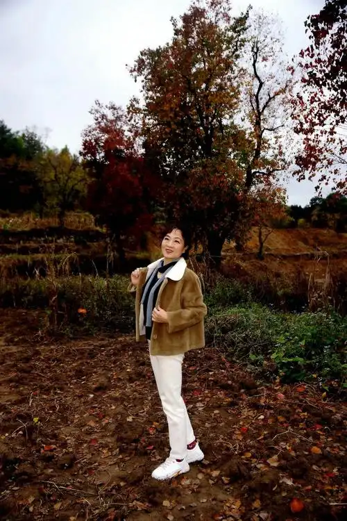 环境人像秋景赏红叶