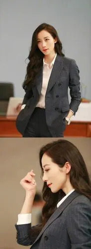 穿西装的女明星咏梅袁泉陈数俞飞鸿梅婷