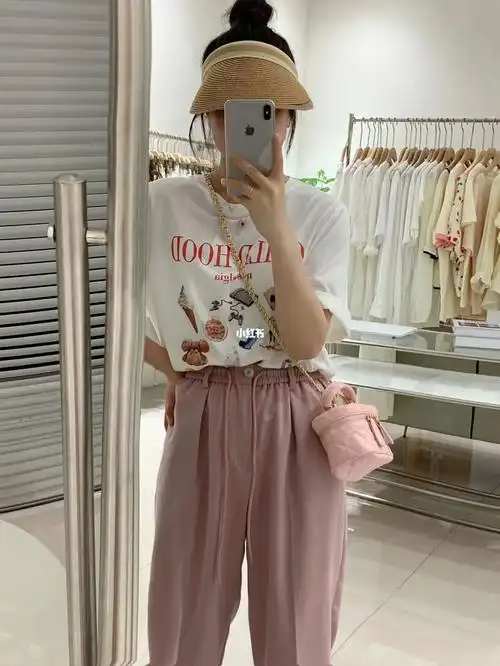 开在南方的小县城 155 94斤小个子女生穿搭