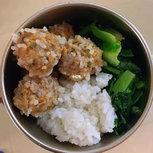 下蒸饭上蒸肉丸懒人宝宝午餐