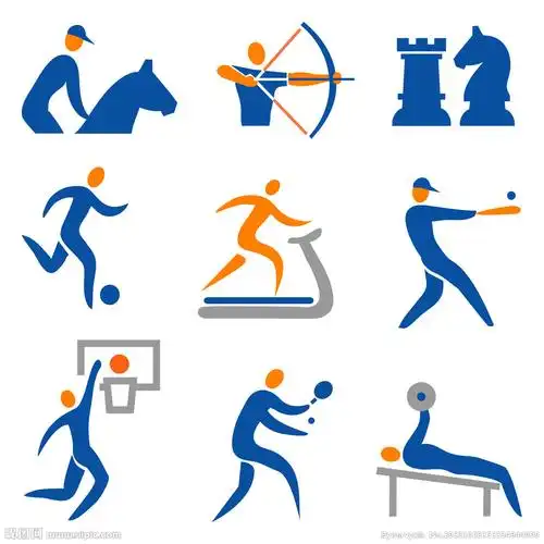 体育运动人物图标图片