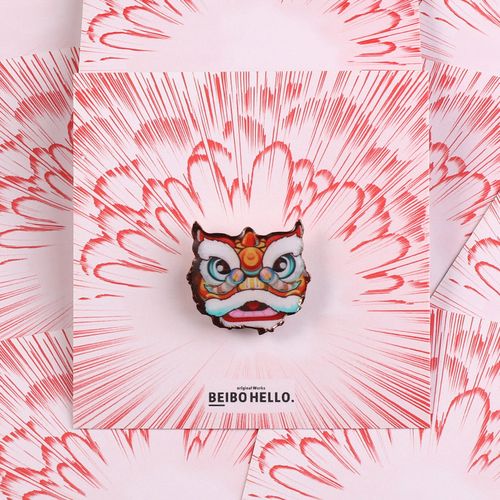 发财貔貅胸针徽章高档女防走光扣针卡通喜庆寓意纪念情侣学生饰品