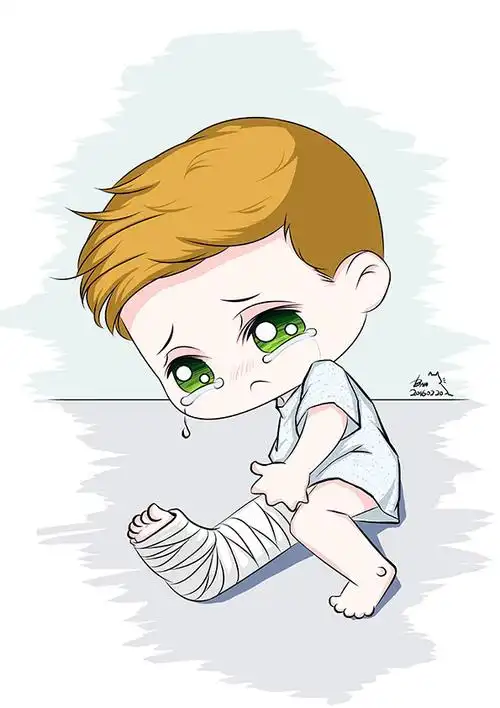 第七季的病号服好可爱,画不及千分一啊!把哭唧唧的丁领回家!