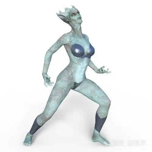 女性monster3dcg渲染女性怪兽