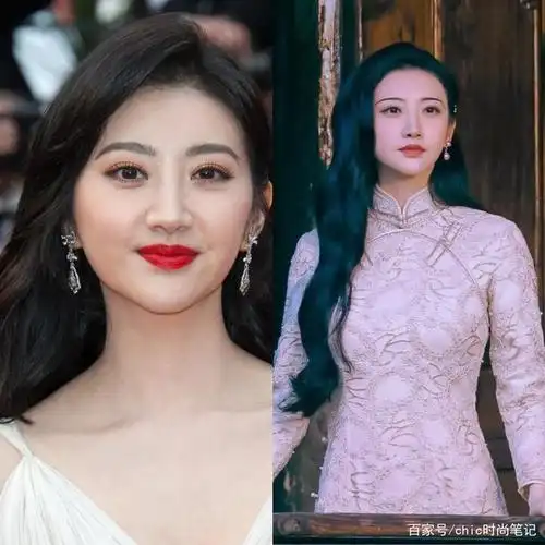 眉形会影响一个人的气质吗?景甜粗眉妆面显老,柳叶眉辨识度提升