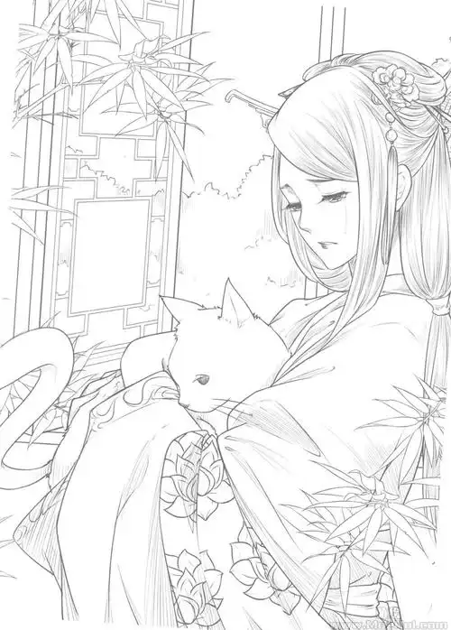 新手练习线稿古风线稿集iii43p