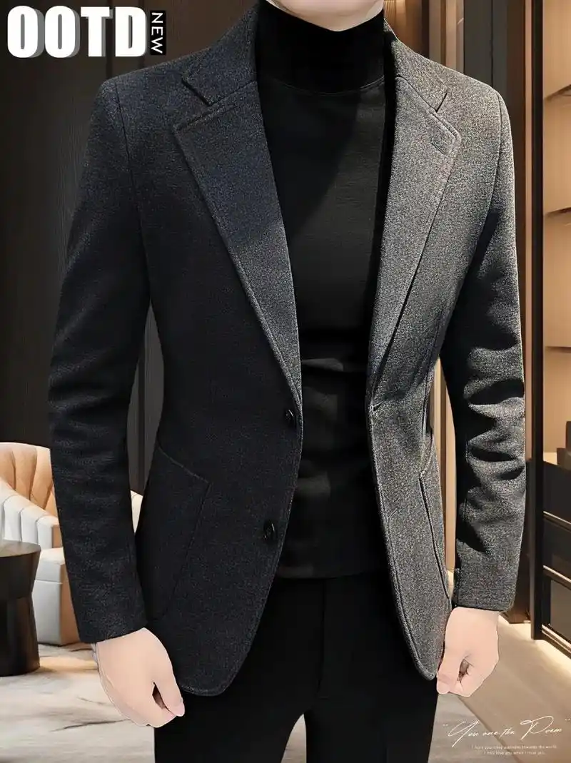 新年战袍男神都爱穿的痞帅风西服